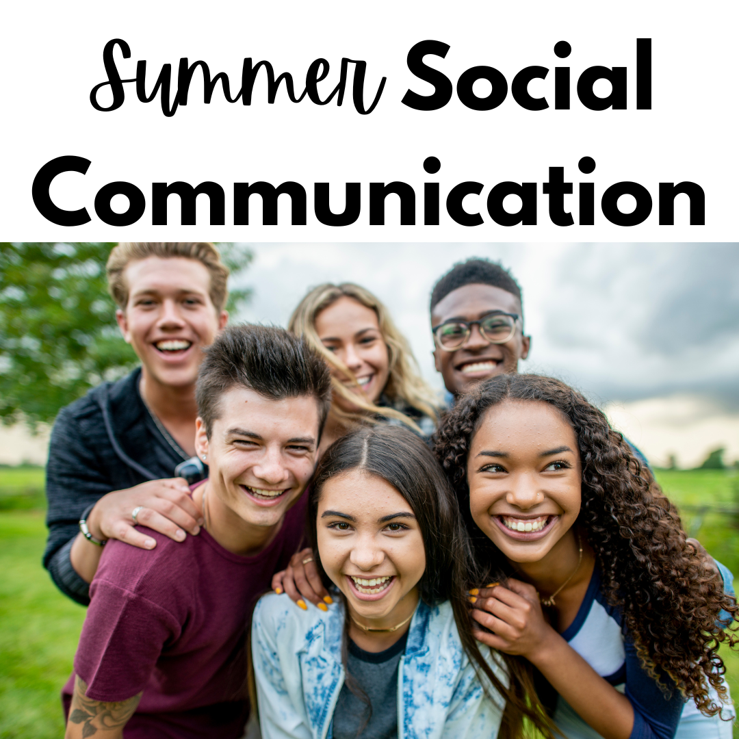 Social Communication Summer Homework for Older Students - Badger State ...