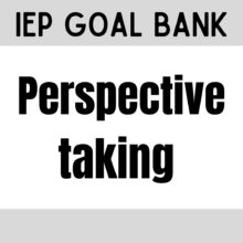 IEP goal bank for making inferences, inferencing, social inferencing, social cues, point of view, theory of mind, speech therapy, neurodivergent, treatment objectives, counseling